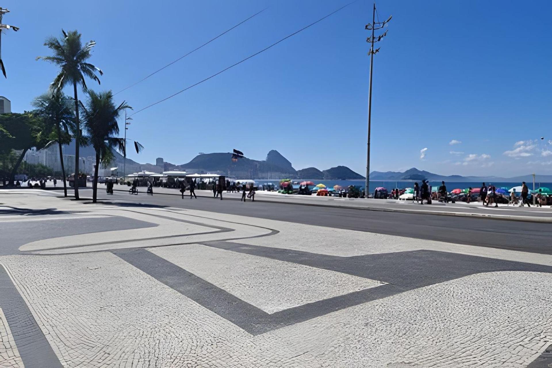 Studio Pe Na Areia Em Copacabana Rio de Janeiro Kültér fotó