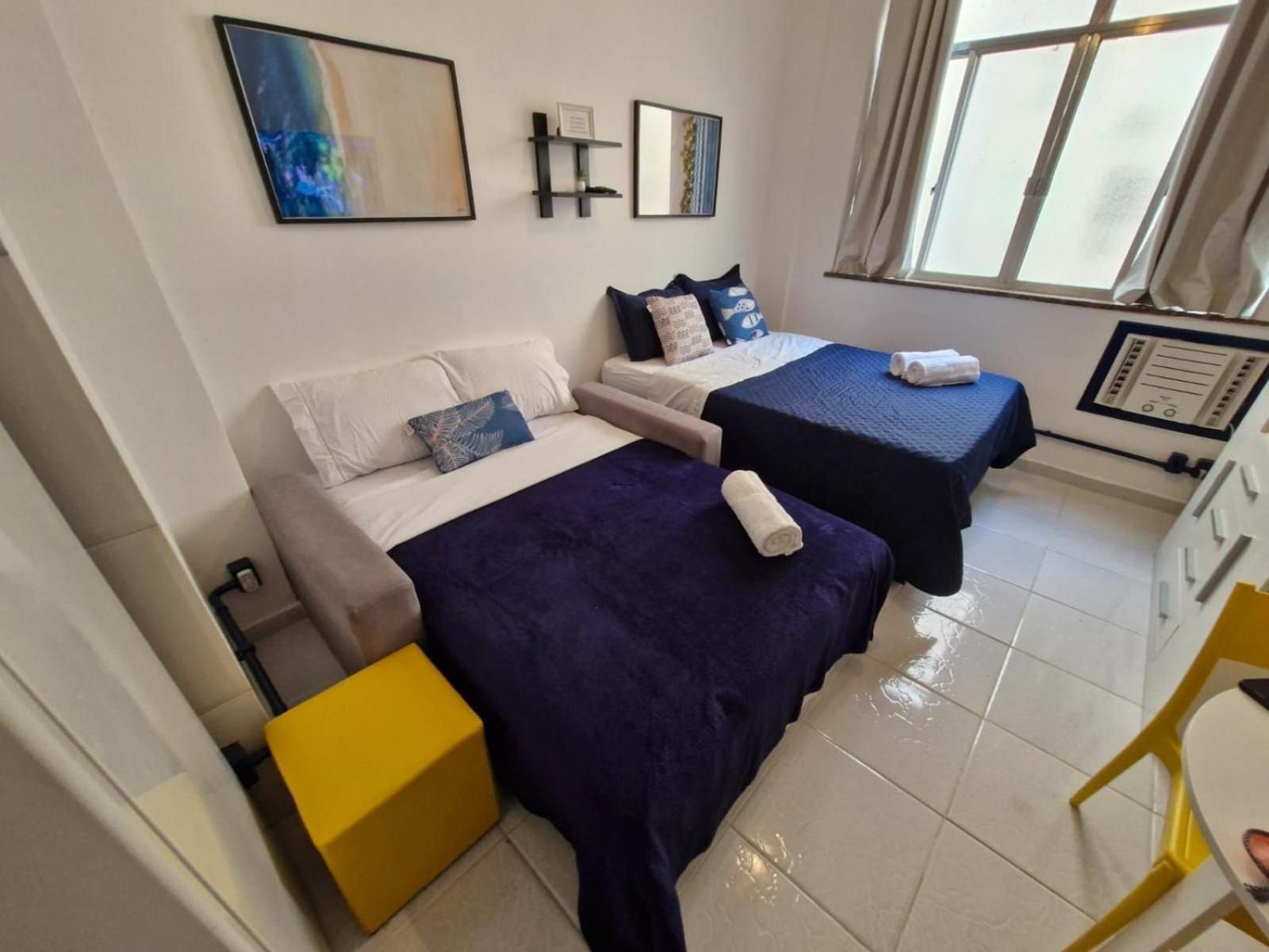 Studio Pe Na Areia Em Copacabana Rio de Janeiro Kültér fotó